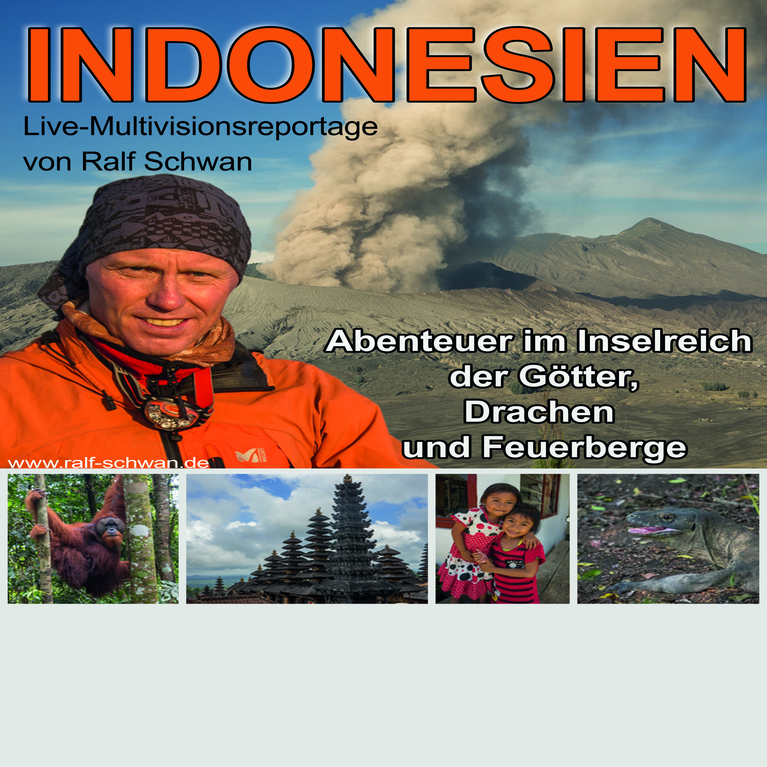 Indonesien - Vortrag mit Ralf Schwan im Klubhaus Seebach